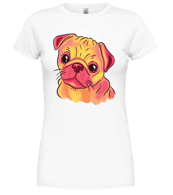  model  pe tricou
