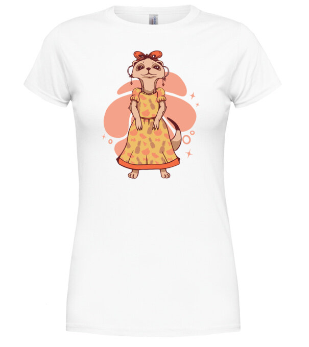  model  pe tricou