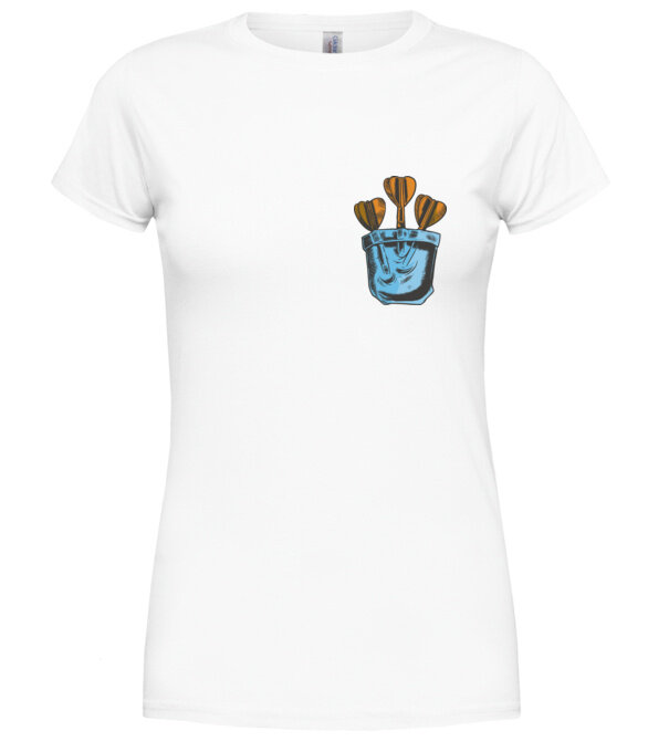  model  pe tricou