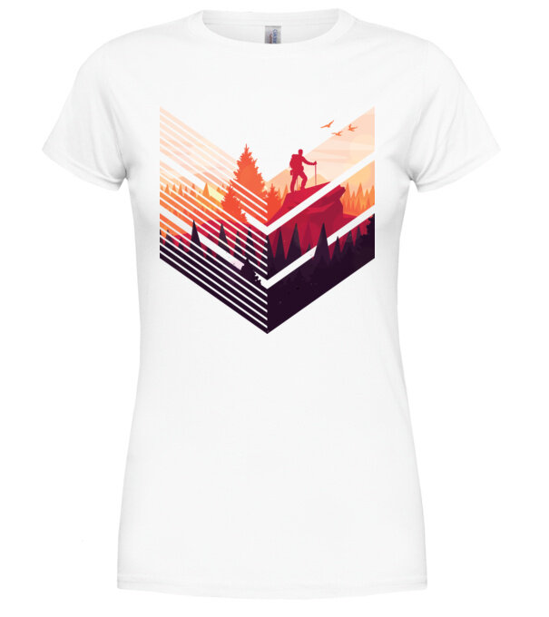  model  pe tricou