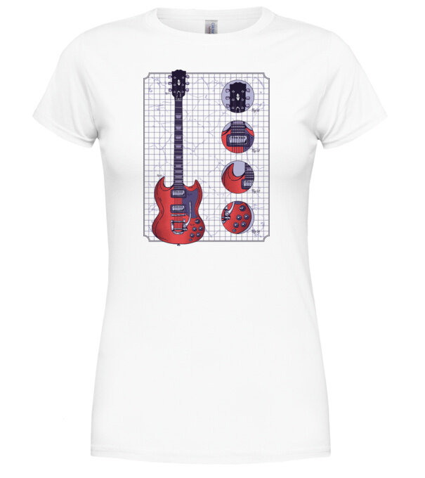  model  pe tricou