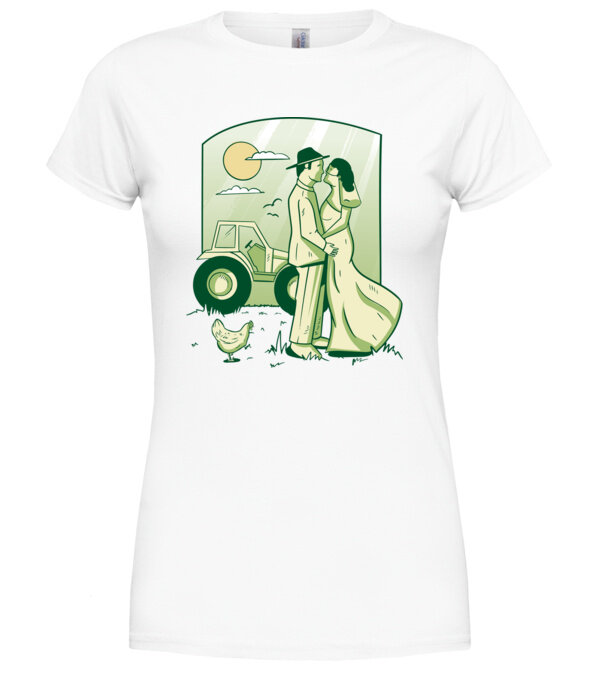  model  pe tricou