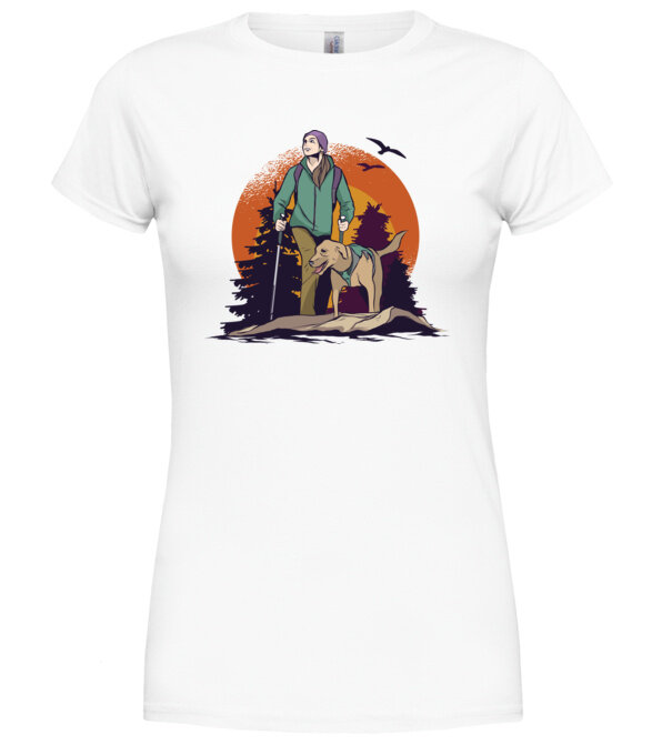  model  pe tricou