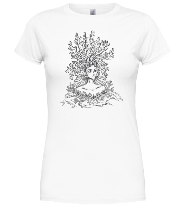  model  pe tricou