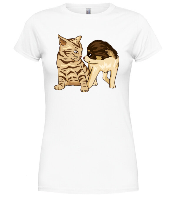  model  pe tricou