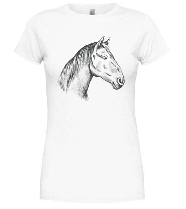  model  pe tricou