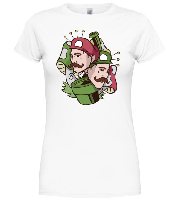  model  pe tricou