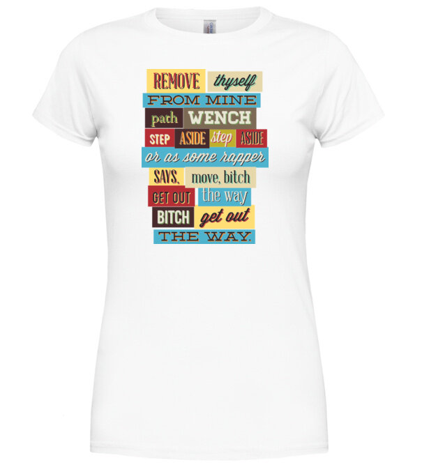  model  pe tricou