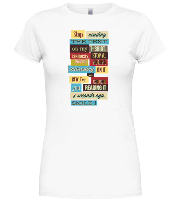  model  pe tricou