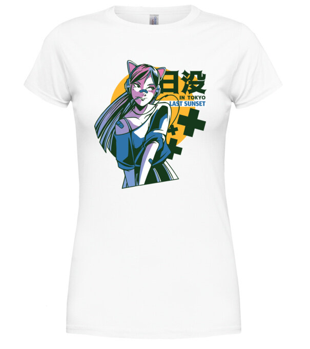  model  pe tricou