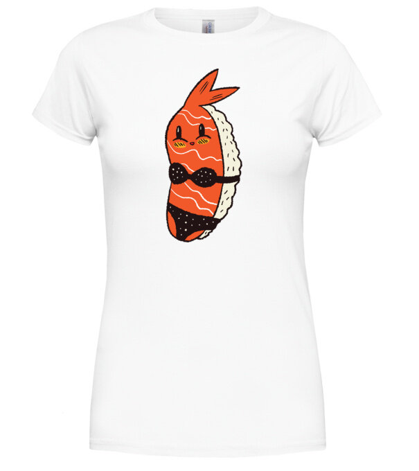  model  pe tricou