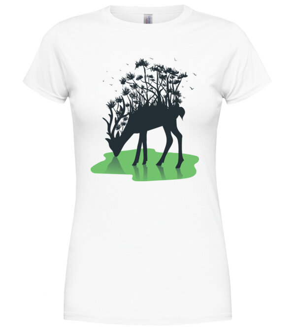  model  pe tricou