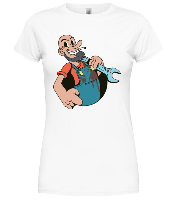 model  pe tricou