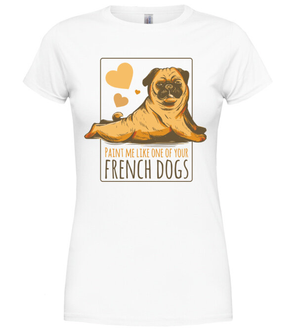  model  pe tricou