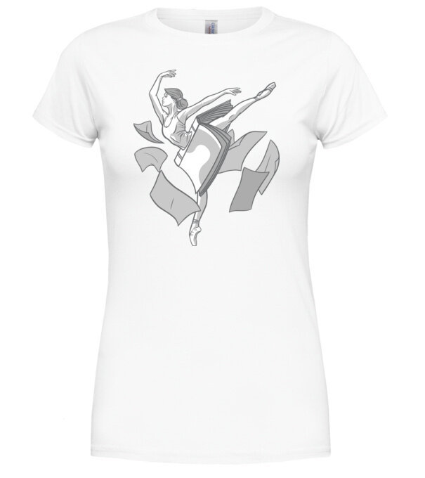  model  pe tricou