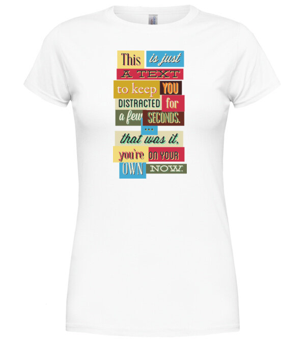  model  pe tricou