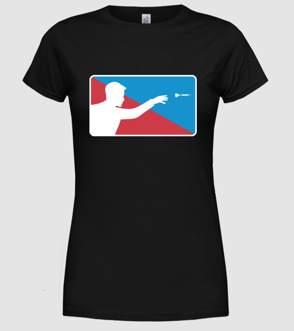 Darts MLB model negru pe tricou
