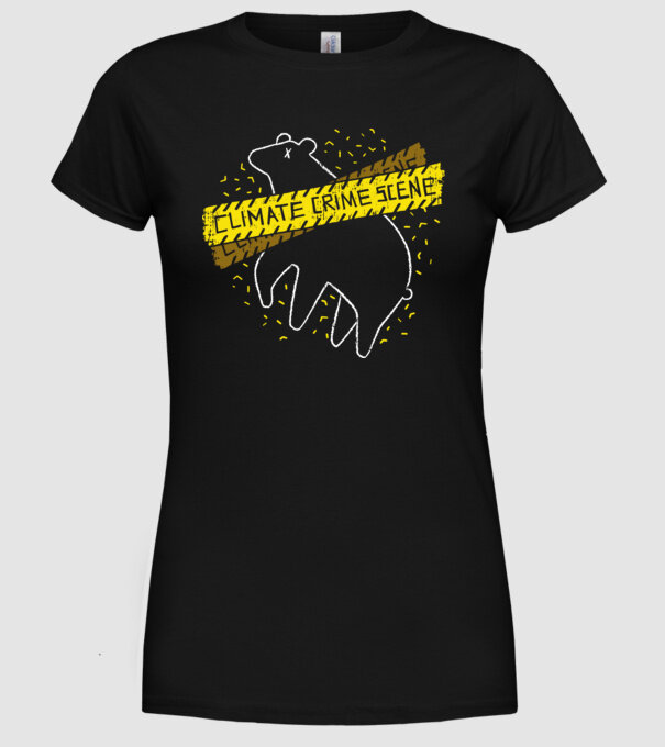 Încălzire globală studiul locației model negru pe tricou