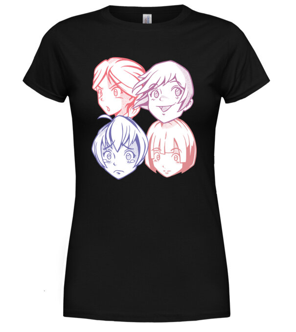  model  pe tricou