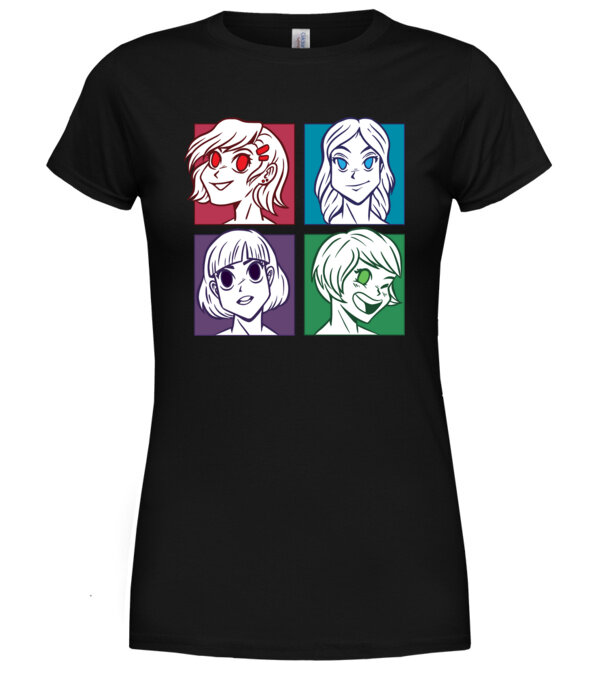  model  pe tricou