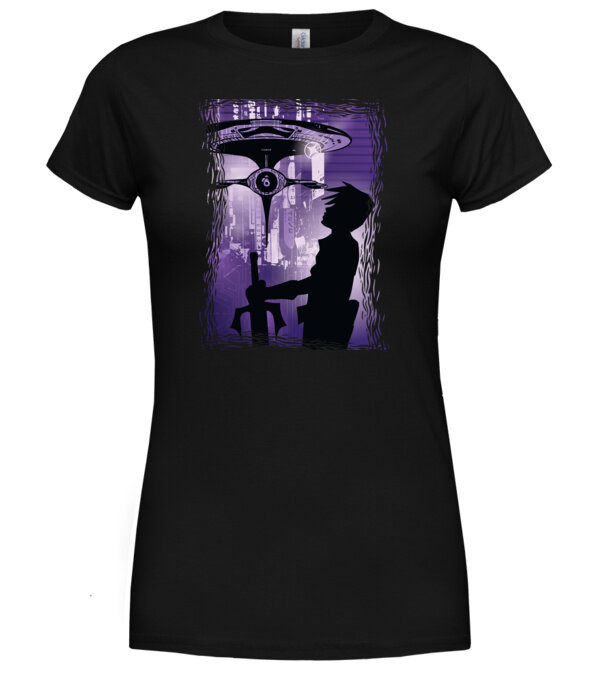 model  pe tricou