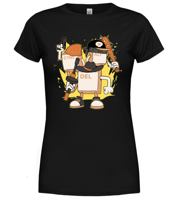  model  pe tricou