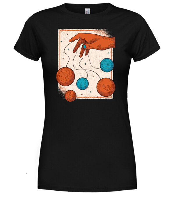  model  pe tricou