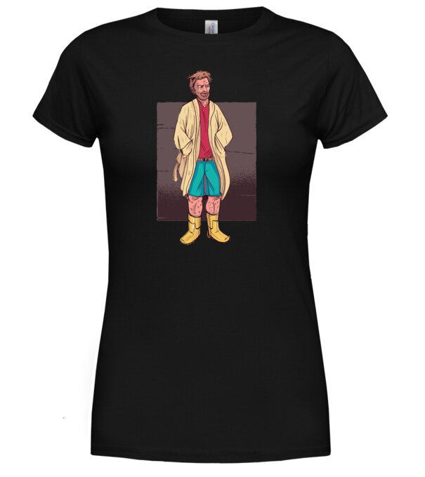  model  pe tricou
