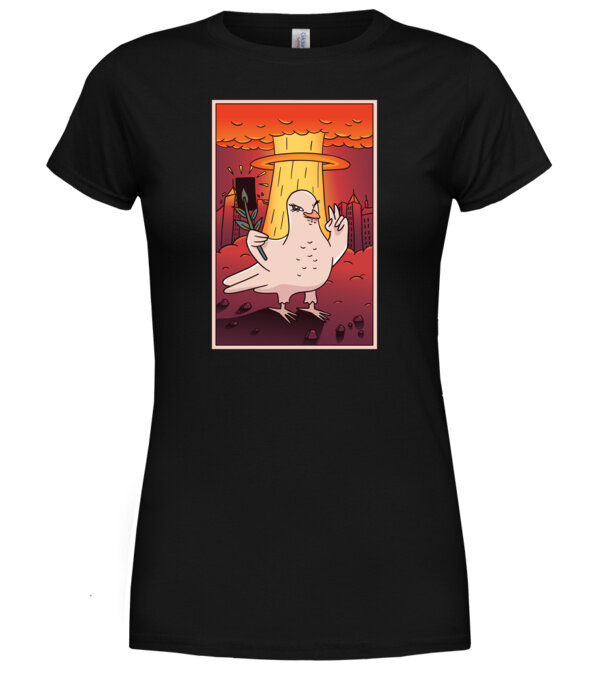  model  pe tricou