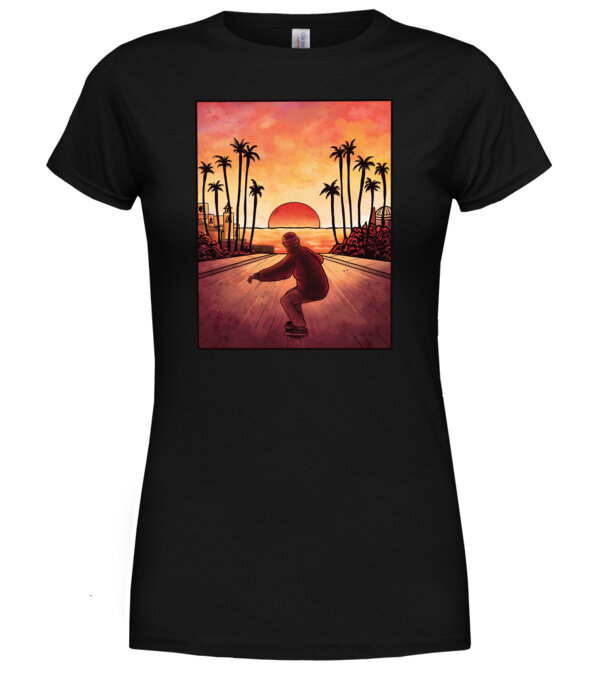  model  pe tricou