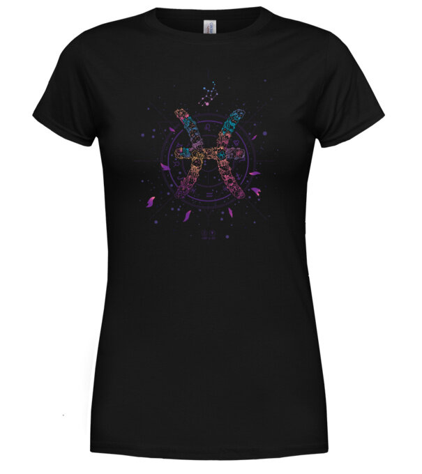  model  pe tricou