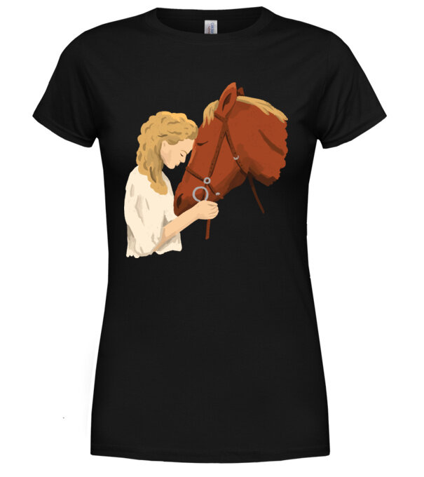  model  pe tricou