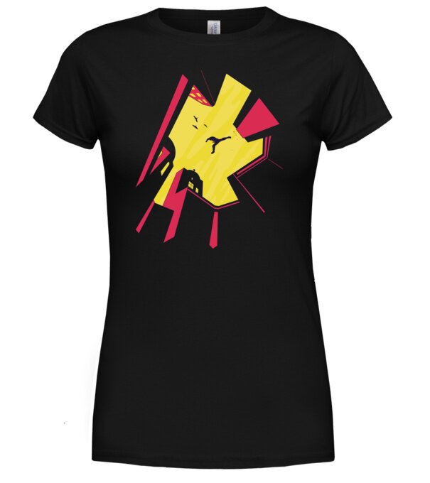  model  pe tricou