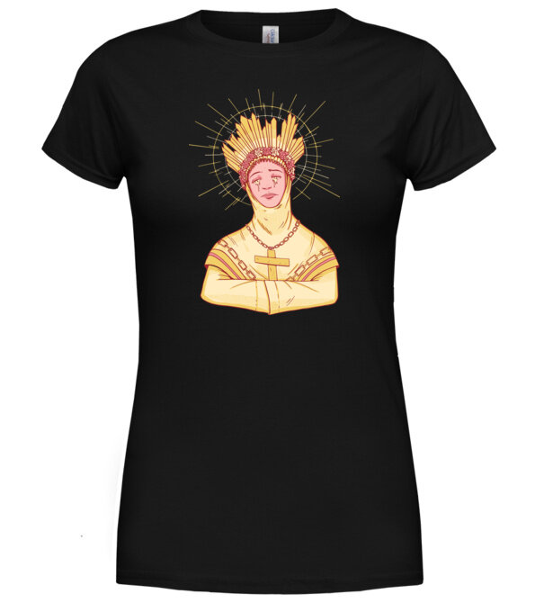  model  pe tricou