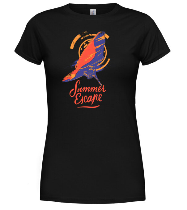  model  pe tricou
