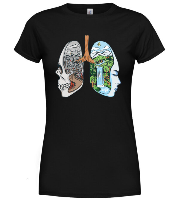  model  pe tricou