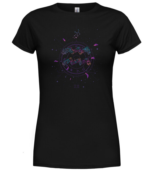  model  pe tricou