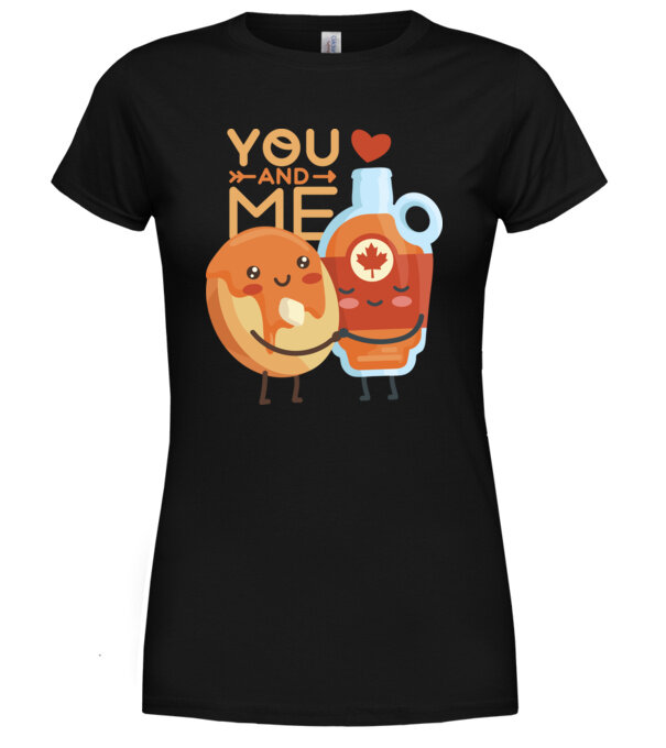  model  pe tricou