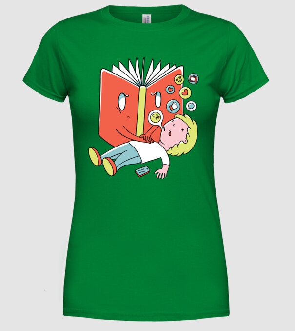 Carte Resuscitare model verde pe tricou