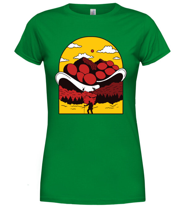  model  pe tricou