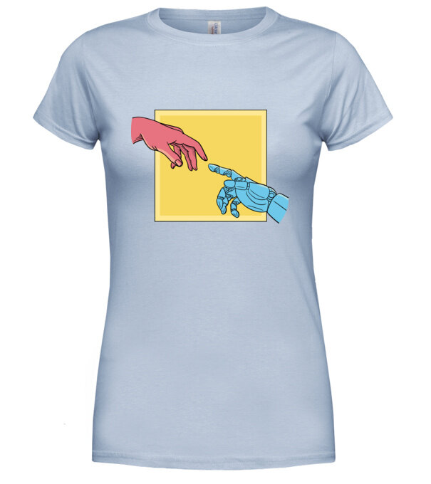  model  pe tricou