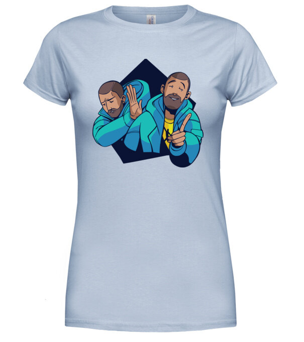  model  pe tricou