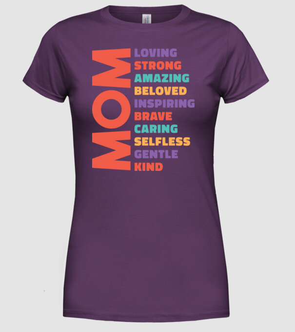 Caracteristici mamă model mov pe tricou