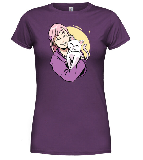  model  pe tricou