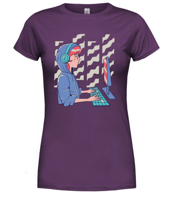  model  pe tricou