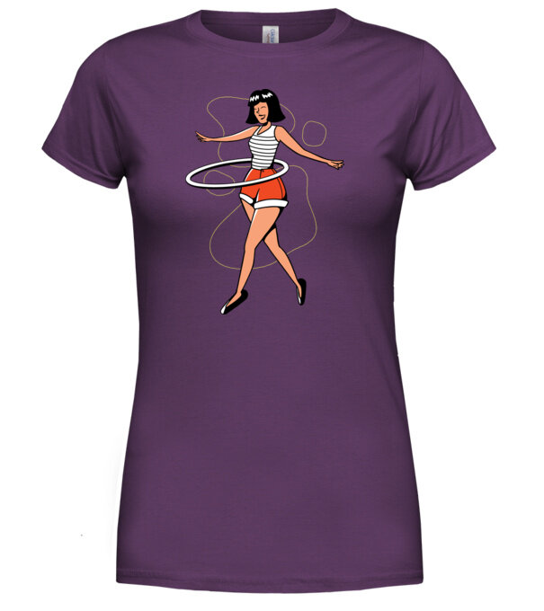  model  pe tricou