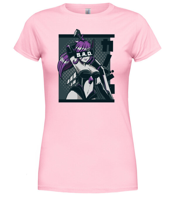  model  pe tricou