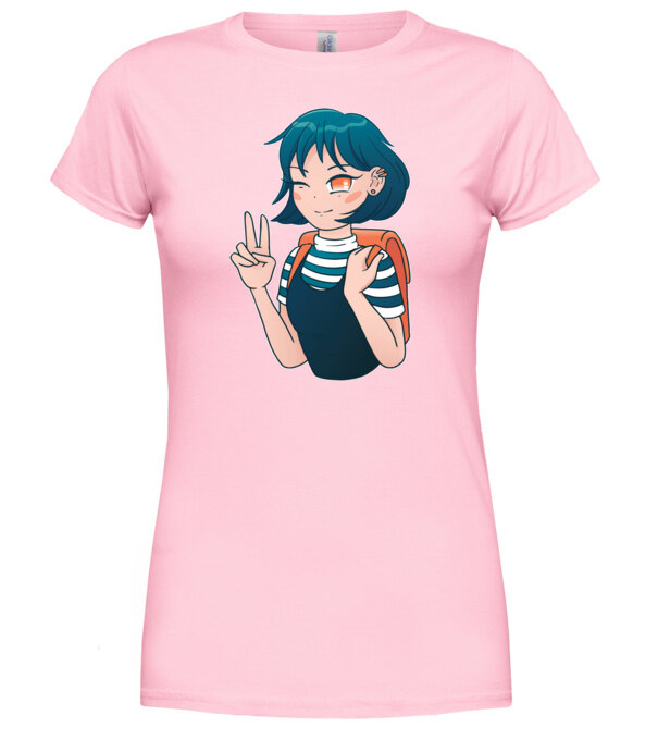 model  pe tricou