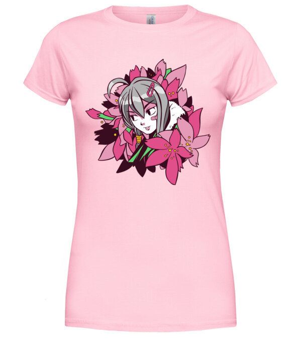  model  pe tricou