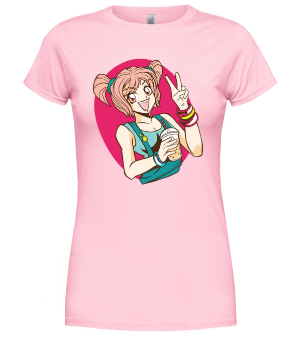  model  pe tricou